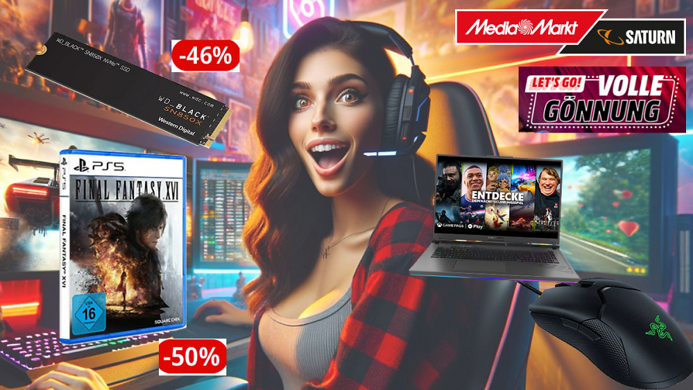 Nur kurz so günstig: Das ist gerade der beste Deal für eine PS5-SSD mit 1 TB - WD Black SN850X