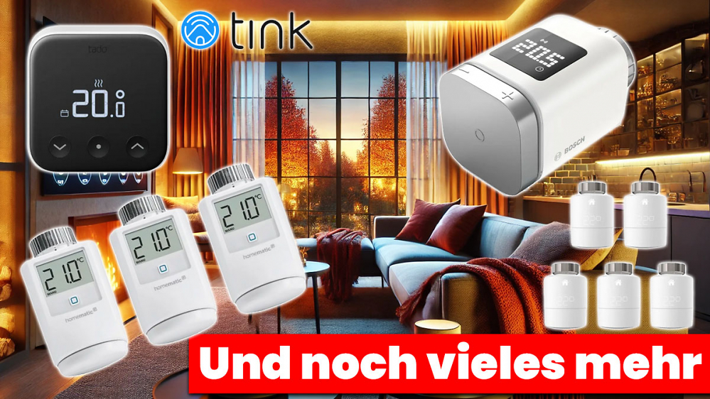 Preisfall zum Temperatursturz: tink haut Thermostate von tado°, Bosch & Homematic zum Bestpreis raus