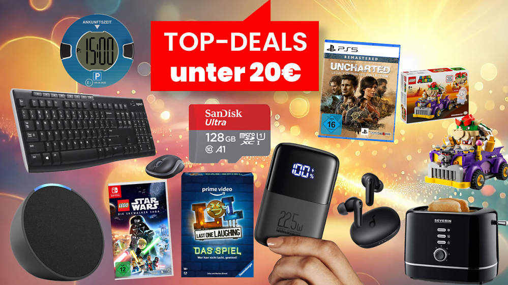 Fast gratis dank XXL-Rabatten: Die 60 besten Deals unter 20€ beim Amazon Black Friday 2024