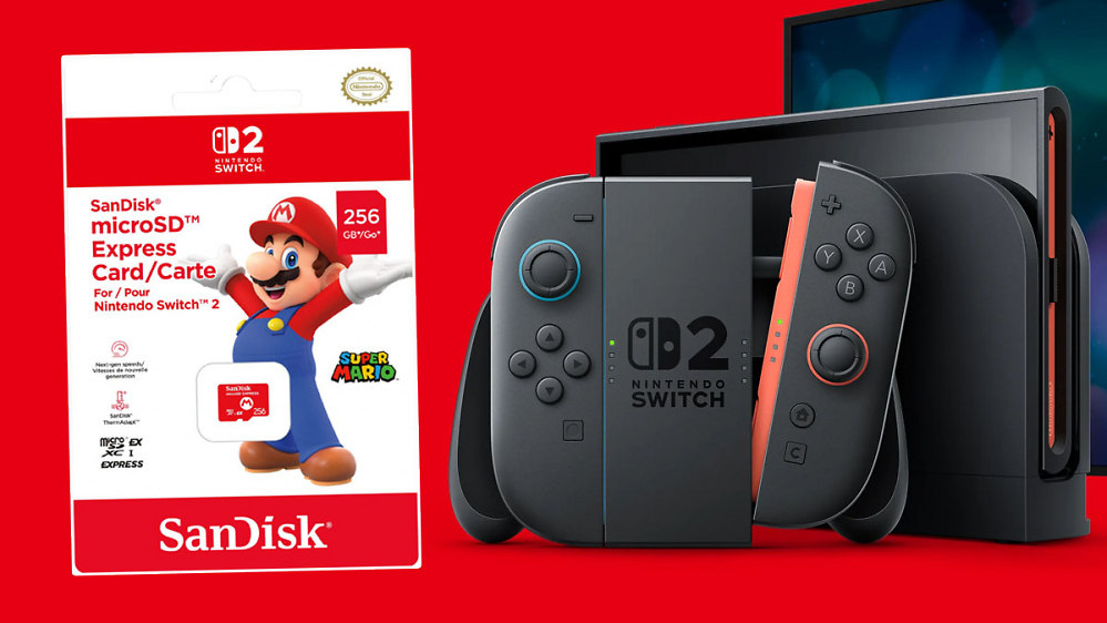 Günstiger Speicher für Switch 2: MicroSD Express Card mit 256 GB im Mario-Design zum Aktionspreis