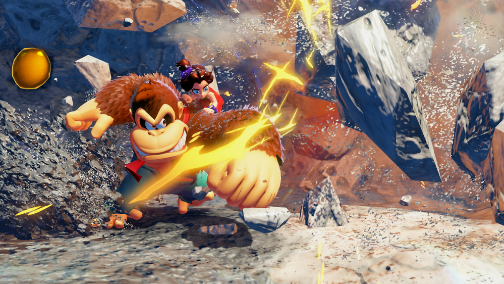 Donkey Kong trifft Super Mario Odyssey - Bananza wird affenstark!