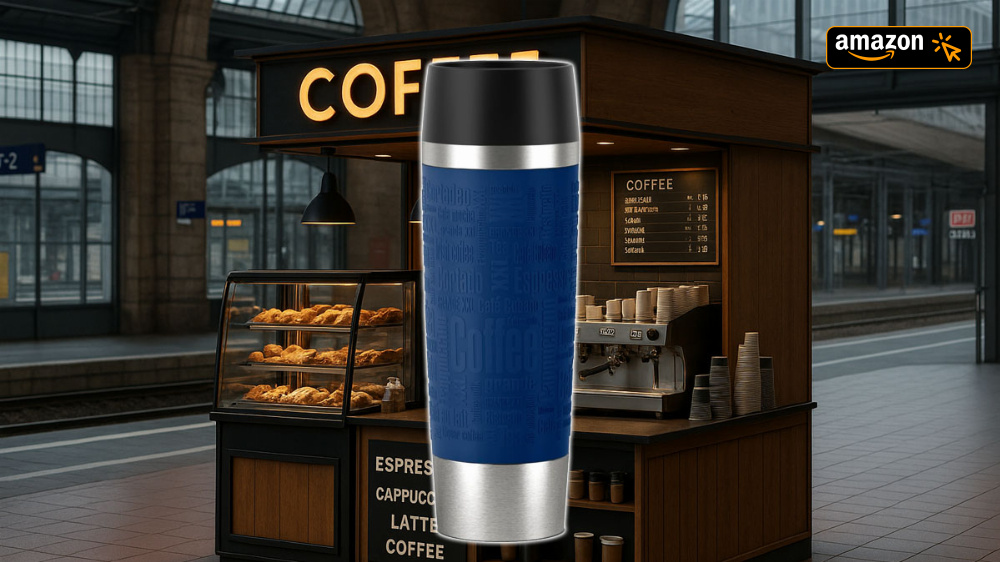 Kaffee! Amazon brüht Emsa-Becher für Heißgetränke kurze Zeit für unter 14 Euro raus
