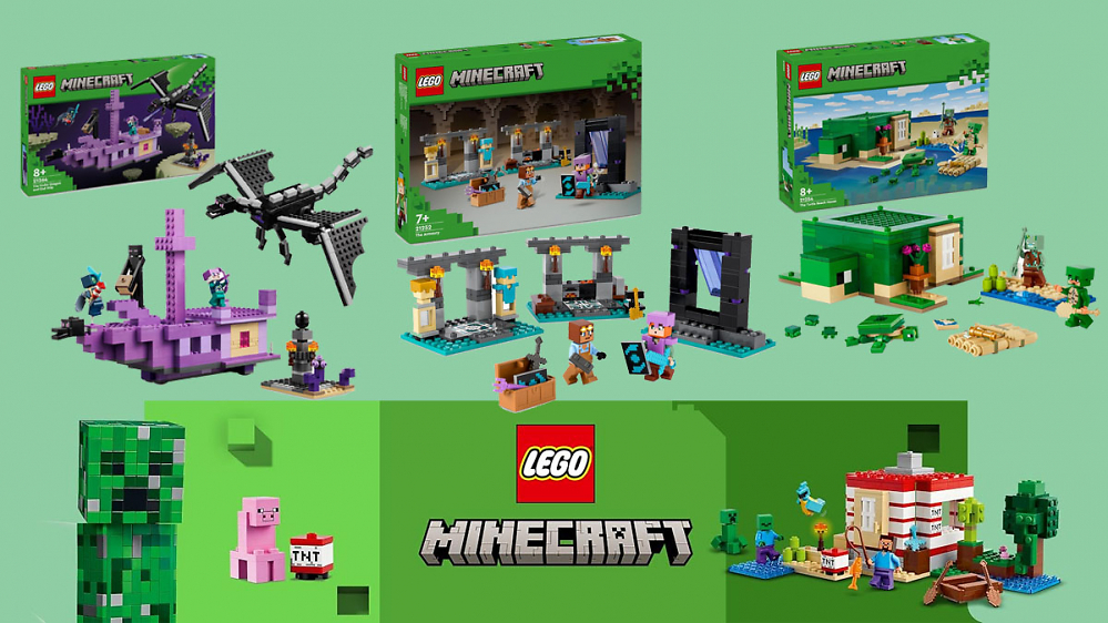 Rabatte bis 37%: Lego Minecraft bei Amazon schon ab 7€