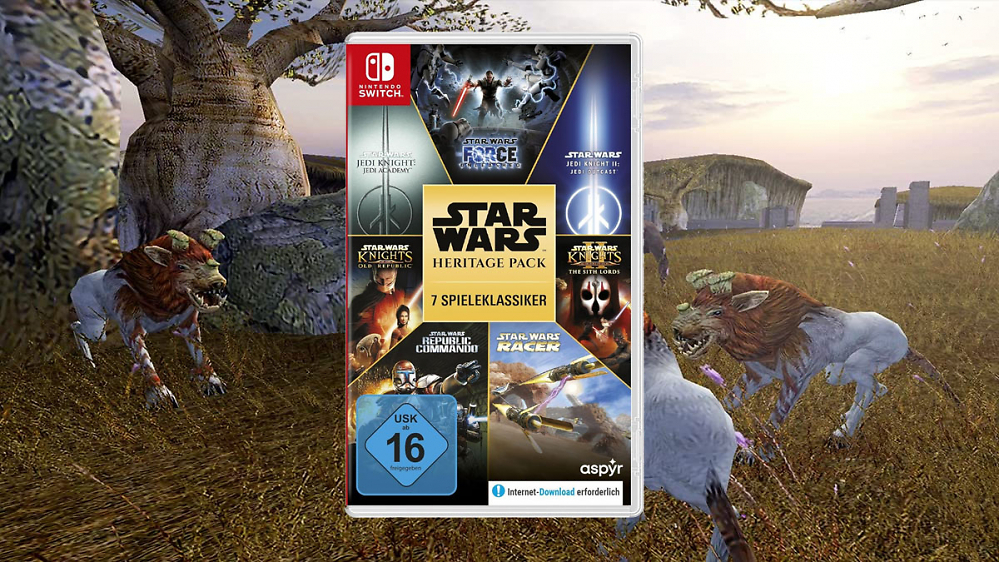 Von KOTOR bis Jedi Knight: 7 klassische Star Wars Games für Switch bei Amazon klar billiger als anderswo