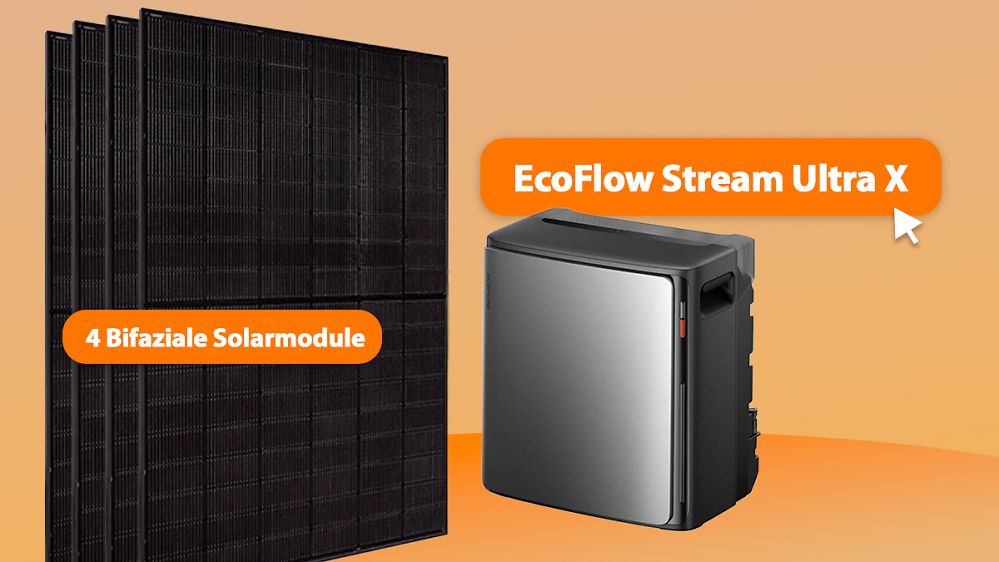 Günstiger Solarstrom vom Balkon: EcoFlow Speichersystem bei Powerness im Angebot