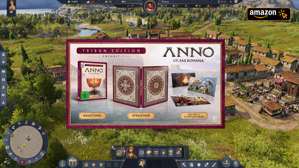 Anno 117: Pax Romana zum Release bei Amazon und MediaMarkt schon günstiger