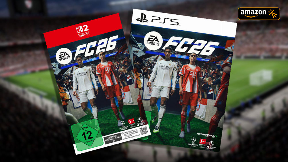 Über 15.000 Mal verkauft und Fußball-Fans jubeln! EA SPORTS FC 26 zum Tiefstpreis für PS5 und Switch 2 günstig wie nie