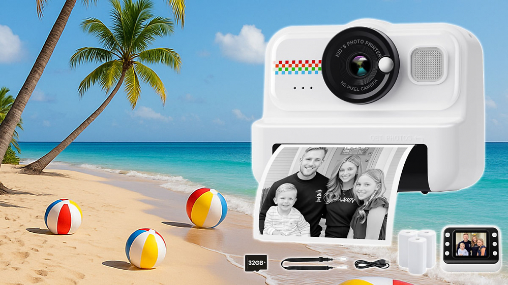 Platz 1 bei Amazon: Vielseitige Sofortbildkamera für Kinder auf klar unter 40 Euro gerutscht