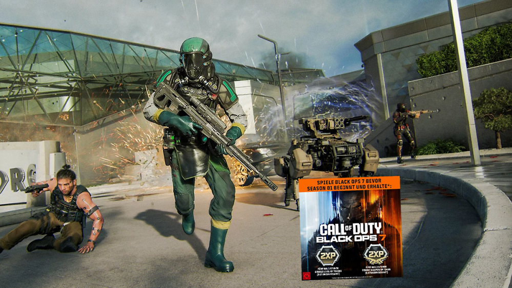 Call of Duty - Black Ops 7: Zum Release mit Rabatt und 10 Stunden Double XP Tokens gratis