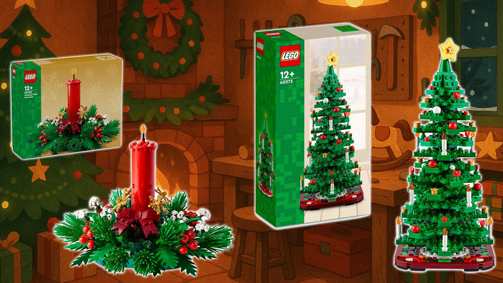 Lieferzeit steigt: Lego Weihnachtsbaum und -gesteck gingen nun 17.000-fach aus Amazons Lager