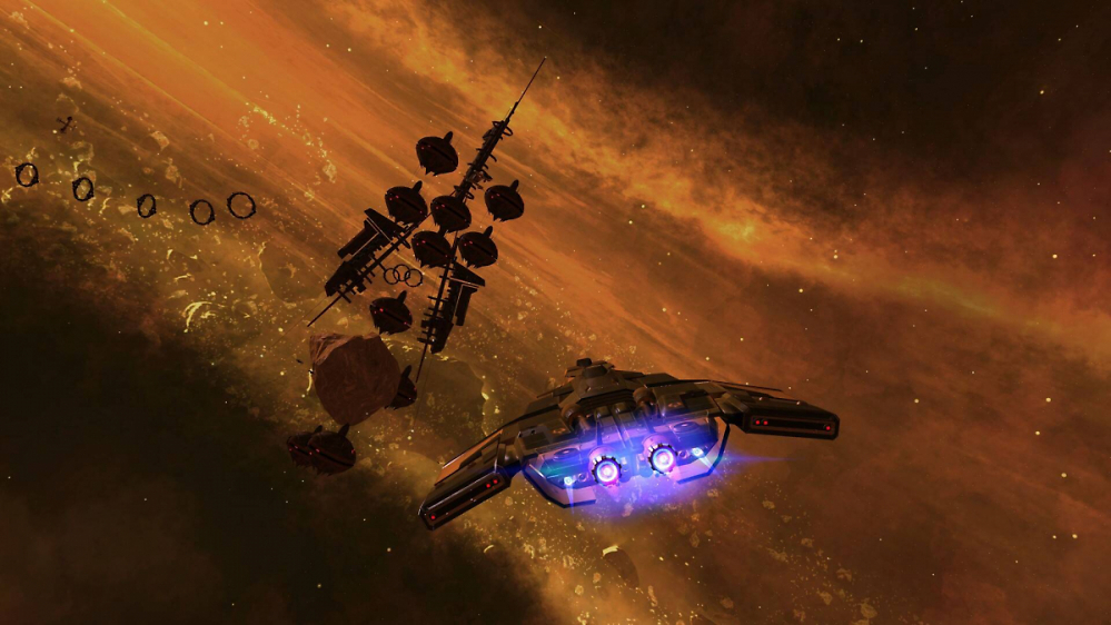 Stellar Wanderer DX erinnert an Freelancer