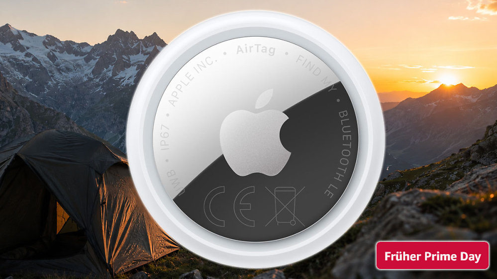 Obacht, Prime-Day-Preis: Apple AirTag Gen 2 verließ noch nie so günstig Amazons Lager