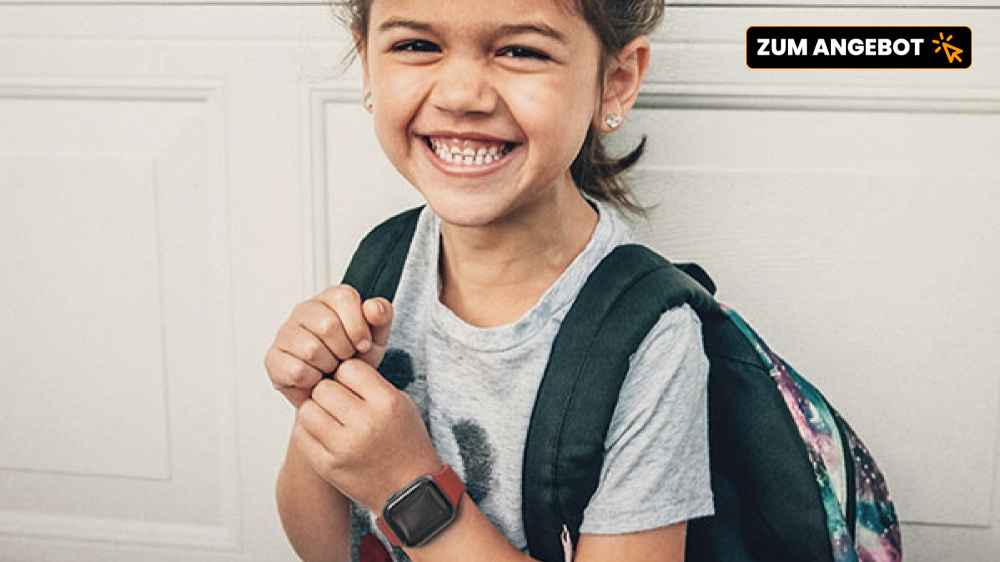 Standort sehen, jederzeit erreichbar: Bei Vodafone gibt's jetzt Kinder-Smartwatches ab 1 Euro