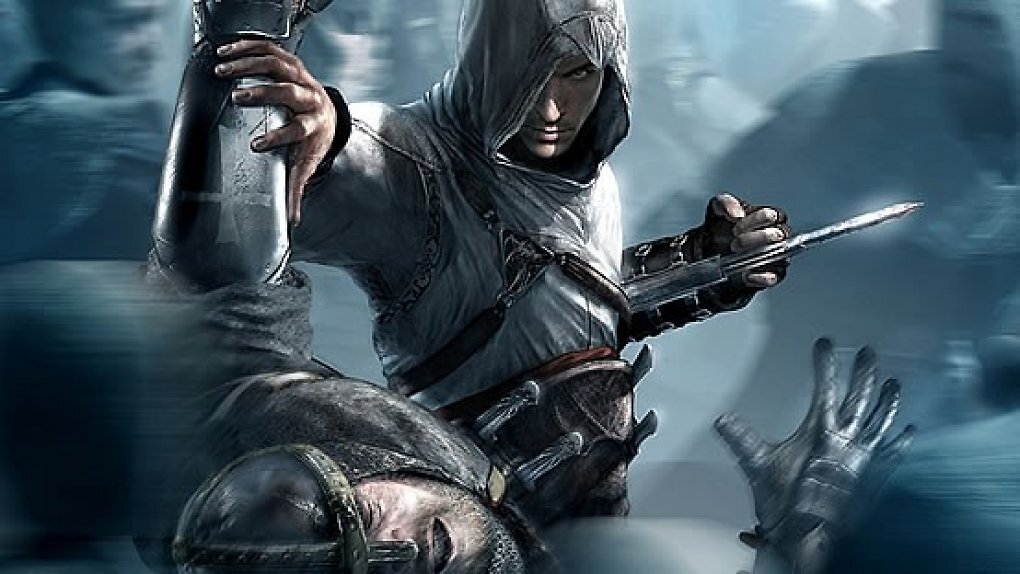 Altaïr von Assassin's Creed tötet eine Wache