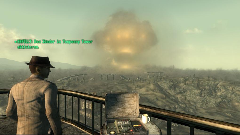 Soeben haben wir die Atombombe in Megaton gezündet.