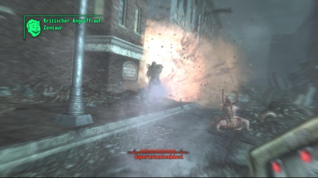 Die Grafik mag in anderen Spielen besser sein, schlecht ist sie in Fallout 3 auf keinen Fall.