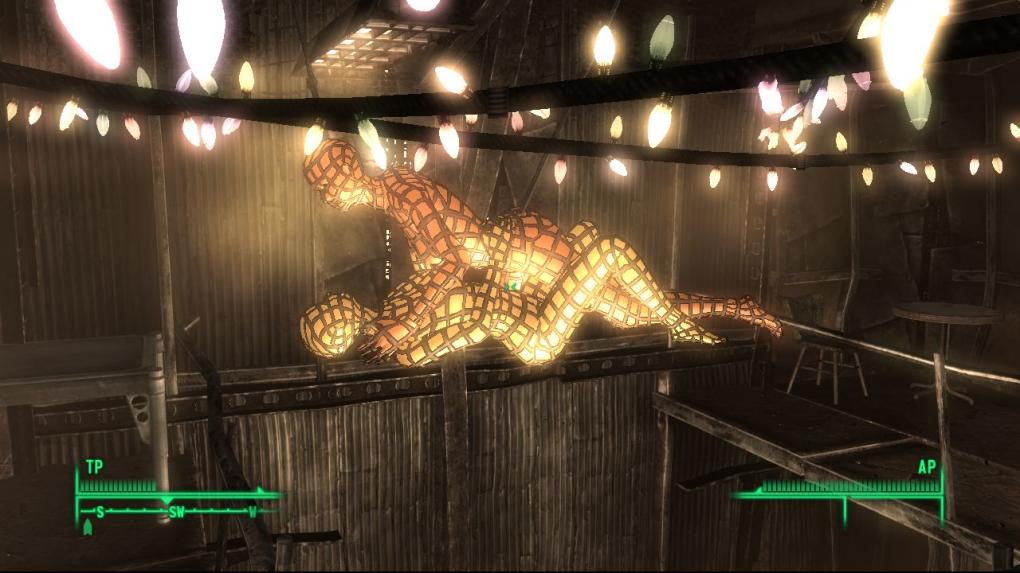 Wir haben unser Haus in Megaton in ein Liebesnest verwandelt.