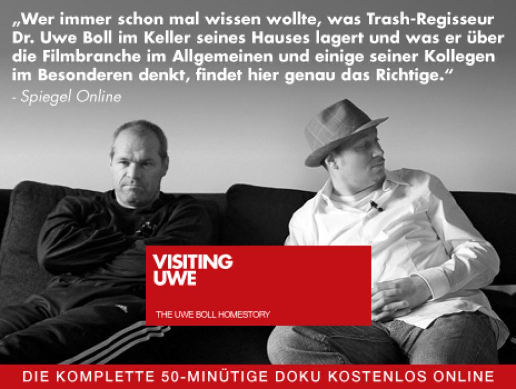VISITING UWE: 50-minütige Doku über den umstrittenen Uwe Boll - jetzt kostenlos online!