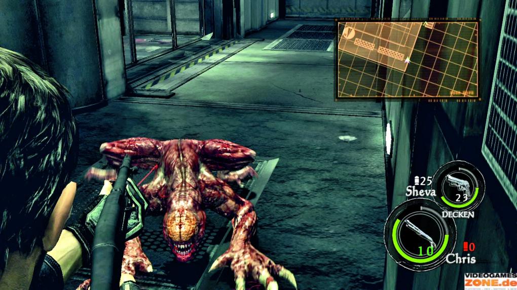 Resident Evil 5 - Argh! Die fiesen und optisch zudem sehr detaillierten Licker erleben ihr Revival.