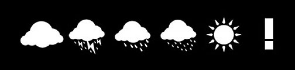 Welches Wetter erwartet uns auf der Teaser-Webseite als nächstes?