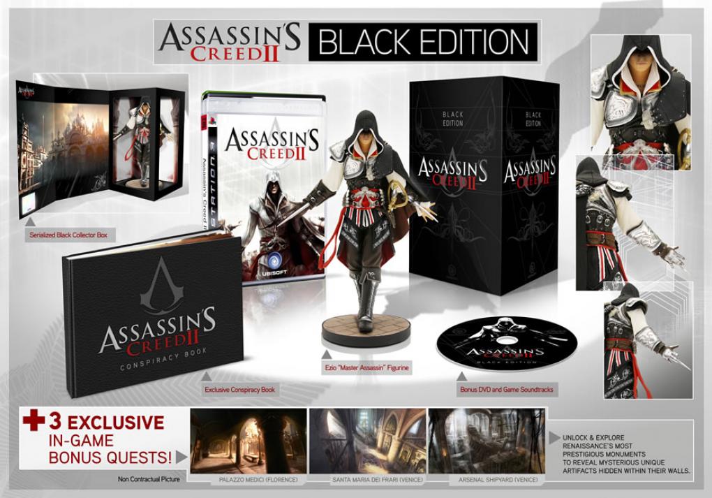 Assassin's Creed - Black Edition: Unter Sammlern eine sehr begehrte Edition.