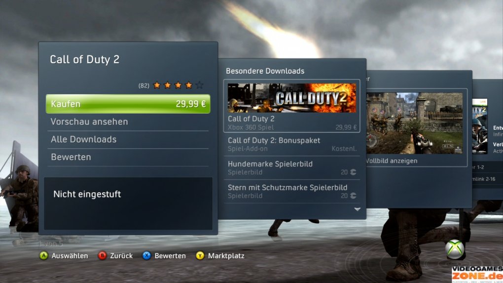 Call of Duty 2 - Weltkriegs-Shooter der Extraklasse. 