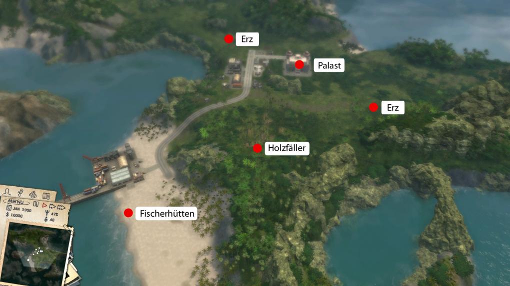 Mission 2: Zweite Chance - Übersichtskarte