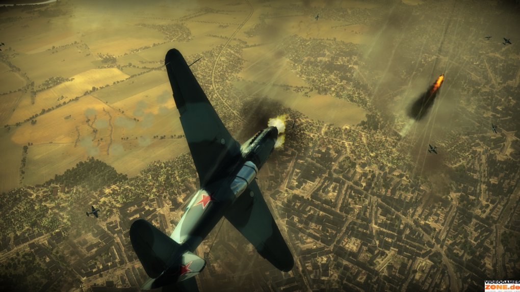 Über den Wolken: Hoch über den Schauplätzen des Zweiten Weltkriegs finden spektakuläre Dogfights statt.