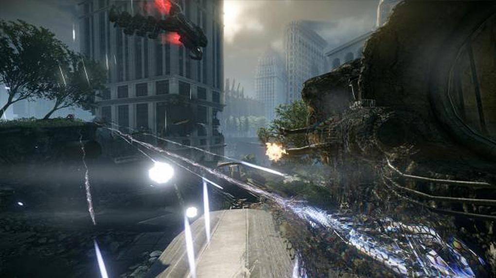 Die Nanosuit aus Crysis 2 hat eine Tarnfunktion und kann den Spieler dadurch temporär unsichtbar machen. 