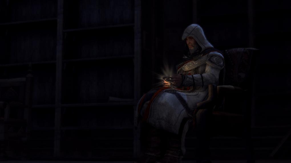 Altair vermacht den Edenapfel. 