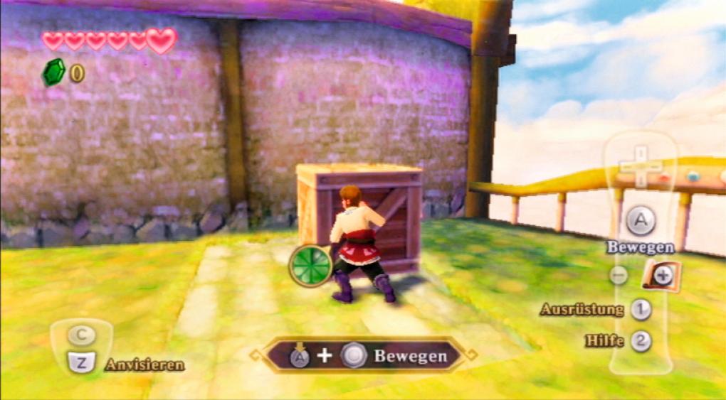 Link in Skyloft. (1)