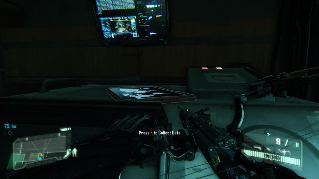 Crysis 3 Komplettlösung - Level 1: Post Human - Hier findet ihr ein weiteres Datenpad.