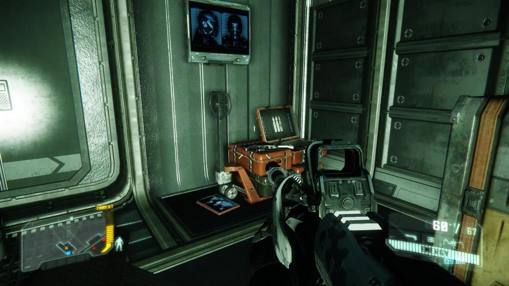 Crysis 3 Komplettlösung - Level 1: Post Human - Am Ende des Gangs findet ihr nicht nur das Datenpad.