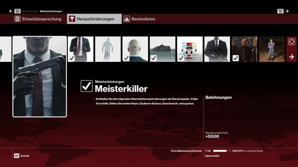 Um den Spieler bei Laune zu halten, gibt es für die Missionen zahlreiche Herausforderungen zu meistern.