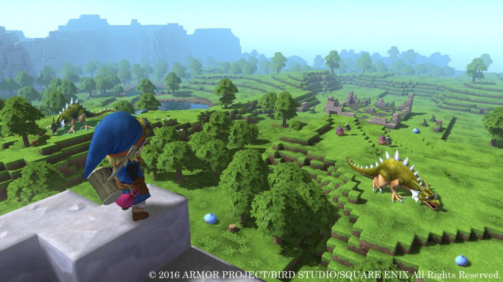 Dragon Quest Builders vermengt die beliebte Dragon Quest-Reihe mit an Minecraft angelehntem Aufbau-Gameplay.