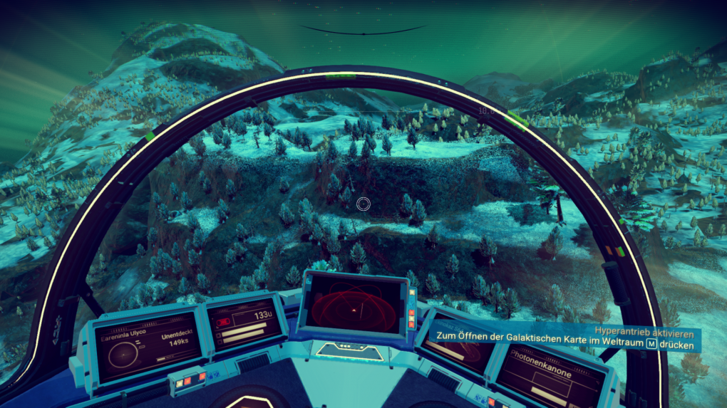 Das krisselige Pop-In von Objekten und Landschaftsteilen ist genau so störend, wie in der PS4-Version.