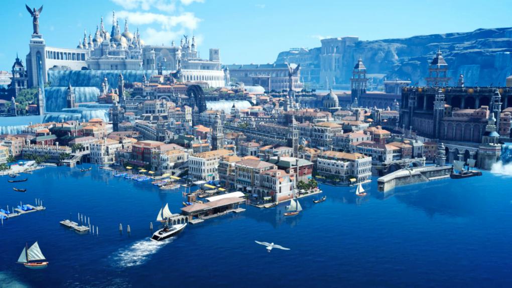 Die Kanalstadt Altissia und der dazugehörige Spielabschnitt zählen zu den Höhepunkten in Final Fantasy XV. Den Großteil der Stadt könnt ihr übrigens selbst erkunden.