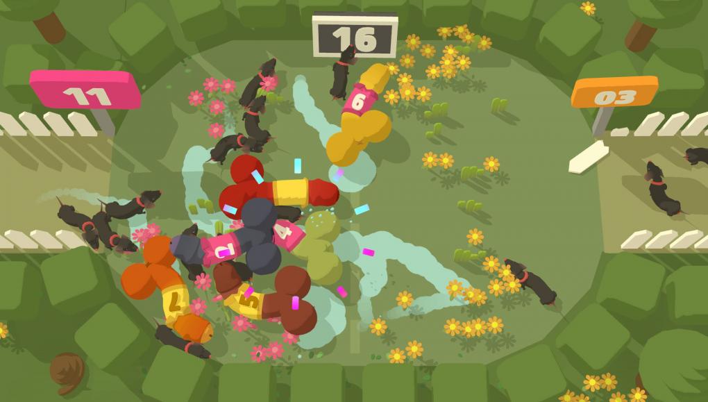 In Genital Joustin könnt ihr euch nicht nur im Mehrspielerpart mit anderen Penissen auseinandersetzen, sondern sogar einen Storymodus (!) erleben.