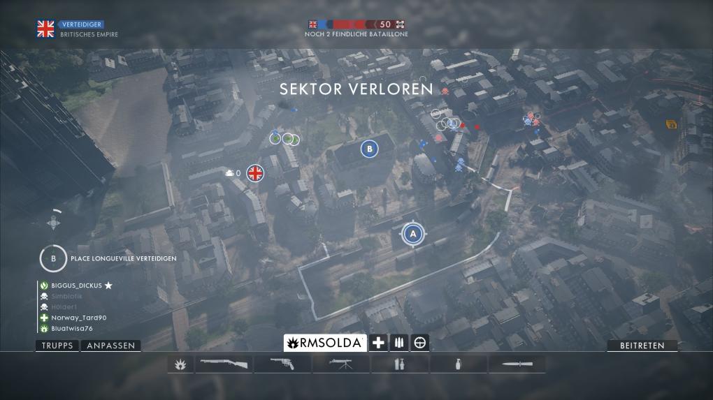 Battlefield 1: Operation Kaiserschlacht - Vororte von Amiens: Sektor 4