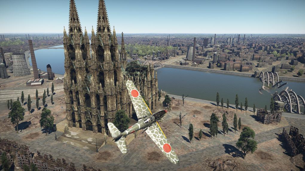 Die Umgebungsgrafik von War Thunder ist nicht gerade schön. Dafür sehen die Fahr- und Flugzeuge unglaublich gut aus.