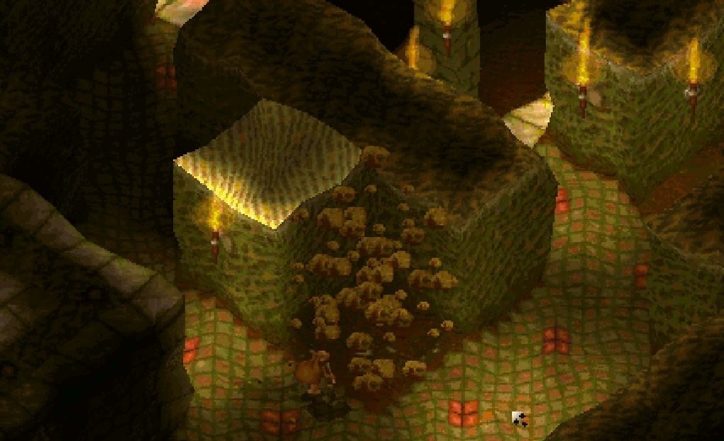 Imps sind die wichtigsten Kreaturen: Die Kerlchen graben Gänge, schürfen Gold, verlegen Fußböden und verstärken Wände. (Bild: Dungeon Keeper).