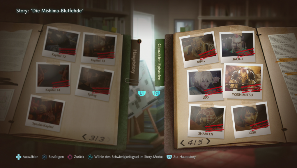 Neben der Hauptstory gibt es im Einzelspielermodus noch einzelne Episoden zu den Charakteren zu spielen. Die kleinen Geschichten sind manchmal zwar ganz witzig, aber ein bisschen mehr als gehaltloser Fan-Service dürft ihr nicht erwarten.