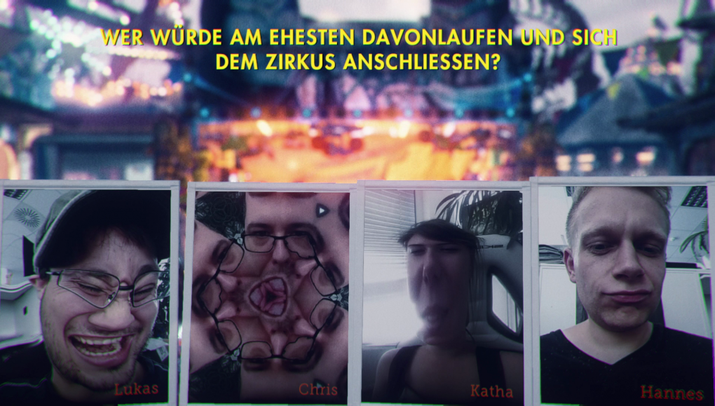 Die Filter und Effekte bei den Bildern sorgen für jede Menge Spaß und Furcht. Besonders Kollege Hannes sieht schrecklich aus.