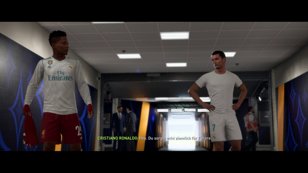 Die Geschichte von The Journey wird in FIFA 18 natürlich fortgesetzt. Hunter trifft aber nicht nur Topstars, er muss sich auch mit den Höhen und Tiefen des Fußballgeschäfts auseinandersetzen.