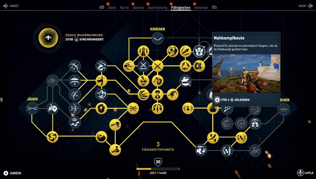Was sind die besten Skills in Assassin's Creed Origins? Wir geben Tipps als Teil unserer Komplettlösung!