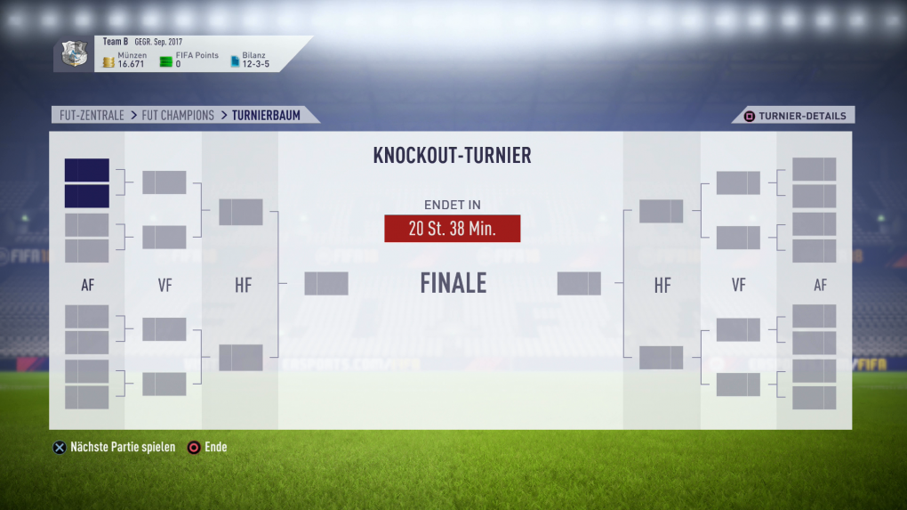 Das Turnier ist schon die erste große Hürde für die meisten Spieler.
