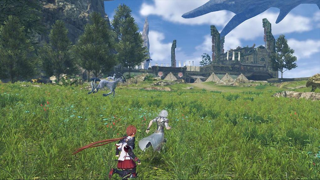 In der Erweiterung werdet ihr auch einige der aus Xenoblade Chronicles 2 bekannten Landstriche in ihrem Zustand vor 500 Jahren erkunden können.