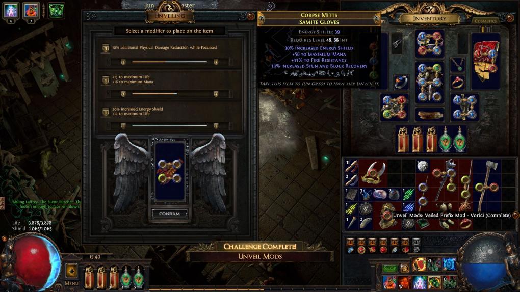 All diese Farbsockel sind in Zukunft kein Beinbruch mehr für bestimmte Builds: Einfach Skills jeglicher Farbe in die Slots, außer ihr wollt noch etwa Stat-Boni - dann muss es schon die passende Farbe sein.