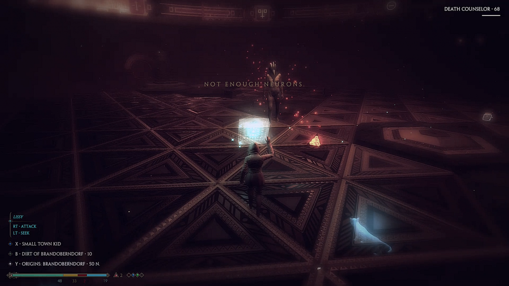 Mit meinem Glauben als Waffe und meiner Katze im Anschlag stelle ich mich dem Tod entgegen. Doch leider geht die Kombination aus Action-Gameplay und Meditation nicht auf.
