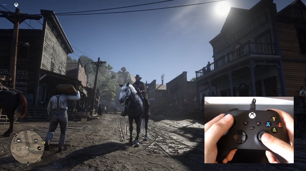 Der Stream läuft in 1080p und 60FPS. Selbst in anspruchsvollen Situationen bleibt Arthur Morgan dabei cool.&nbsp;